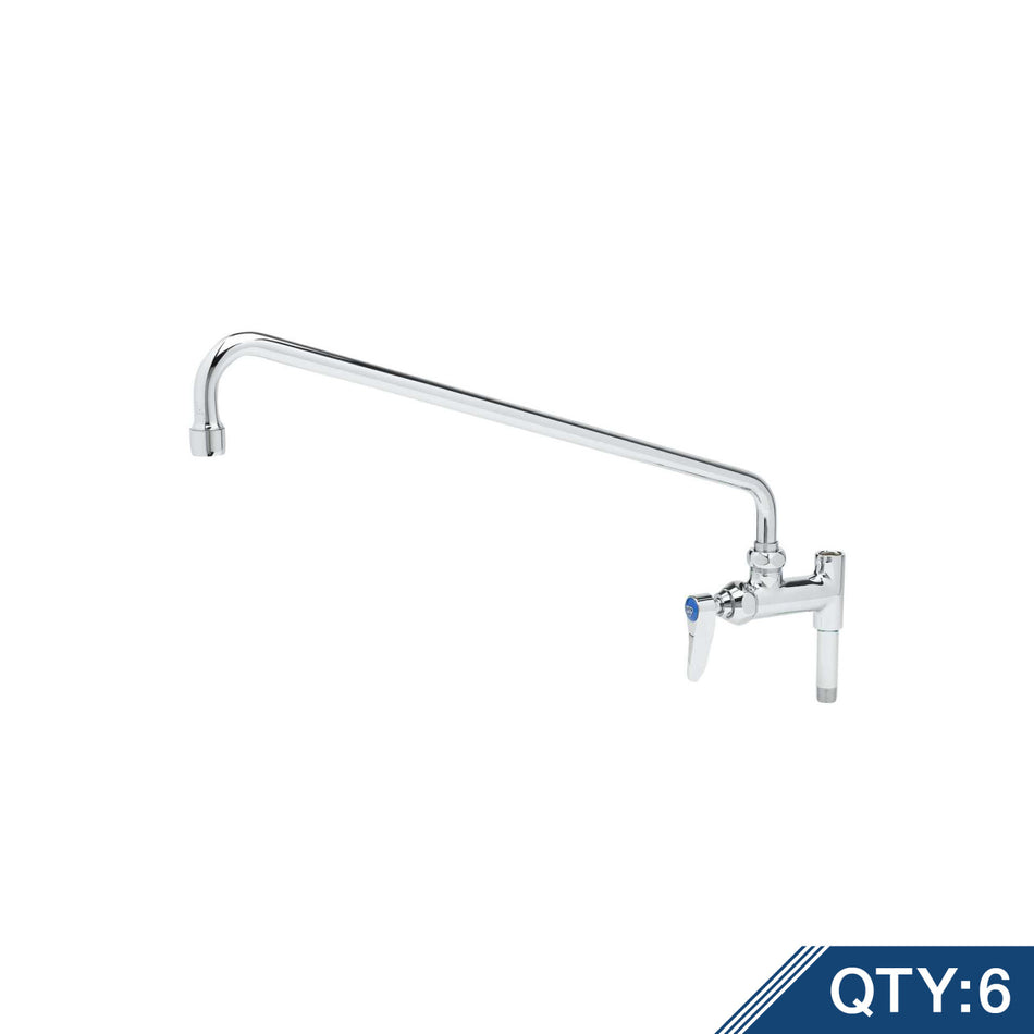Add-On Faucet, 18" Nozzle, Lever Handle (Qty. 6)