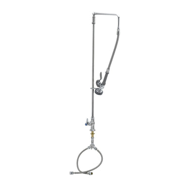 T&S Brass B-0171 Pre-Rinse - Overhead Swivel Arm & Flex Inlets