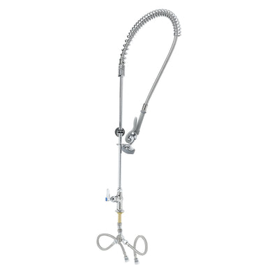 T&S Brass B-0173-B Pre-Rinse Station - Single Temp & Wall Bracket