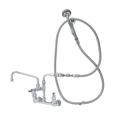 T&S Brass B-0175-01 Spray Assembly - 8" ADF & Angled Spray