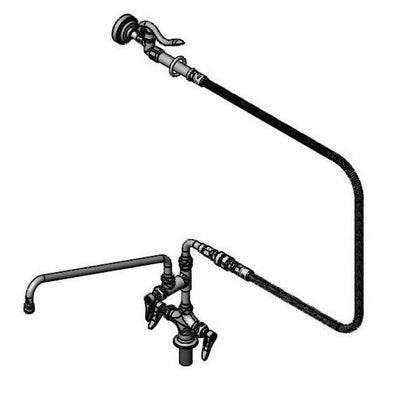 T&S Brass B-0176-ER Pre-Rinse Station - Extra Riser & 18" ADF