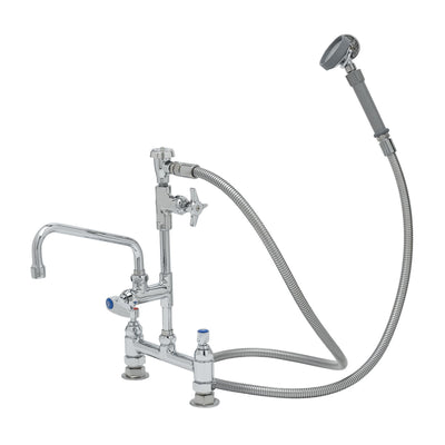 T&S Brass B-0177-60X-LF22 Mixing Faucet - ADF & 8" Nozzle & Laminar