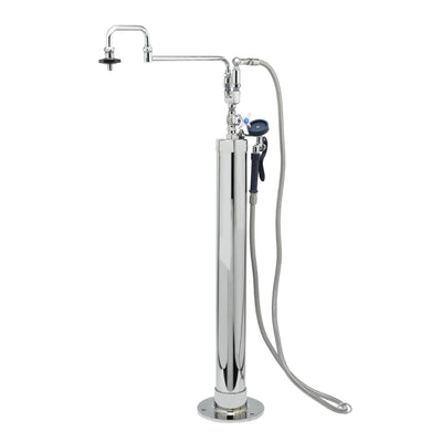 T&S Brass B-0180 Kettle Kaddy - Double Joint Nozzle & 104" Hose