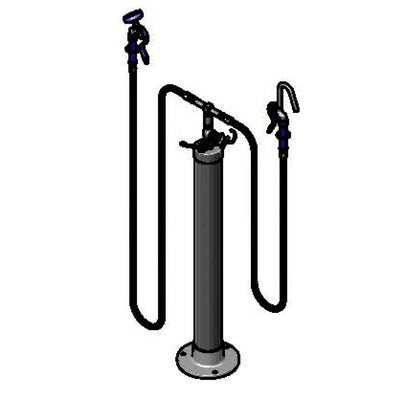 T&S Brass B-0190 Kettle Kaddy - Hook Nozzle & Angled Spray Valve
