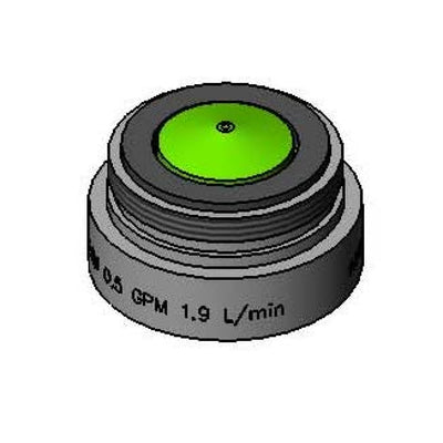 T&S Brass B-0199-09-F05 VR Aerator w/ Key - 0.5 GPM