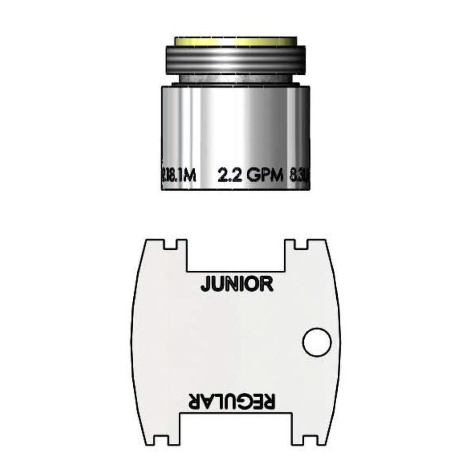 T&S B-0199-09 Vandal Resistant Aerator