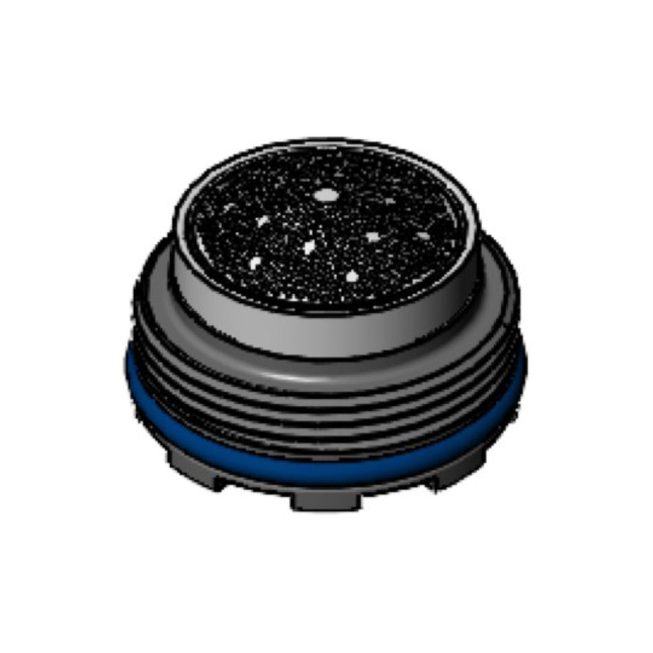 VR Cache JR Concealed Aerator, 1.0 GPM, M21.5 x 1 Male Thread w/ VR Key