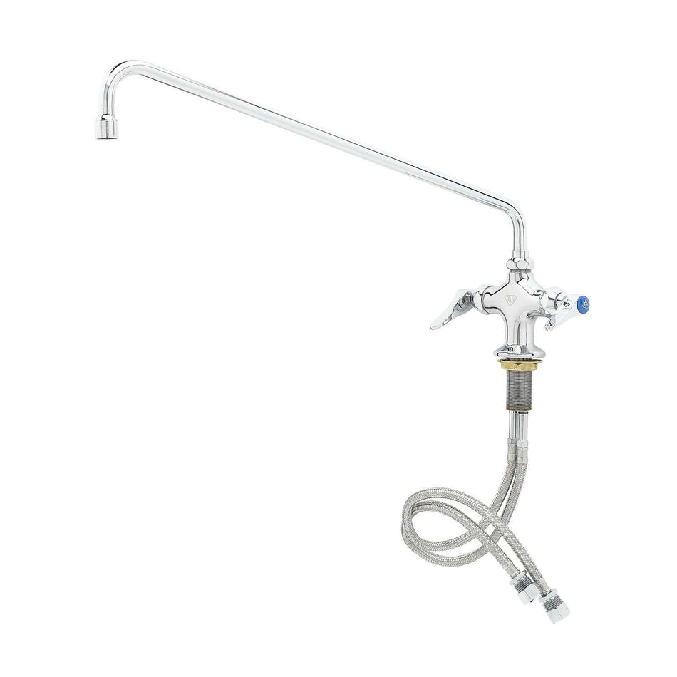 T&S B-0200 Deck Mount Pantry Faucet w/ 18" Swing Nozzle