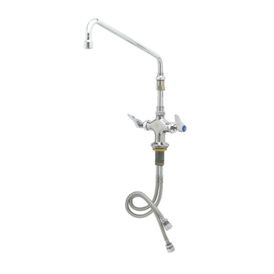 T&S Brass B-0201-01 Elevated Pantry Faucet - 12" Nozzle & 4-5/8" Extension
