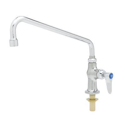 T&S Brass B-0205-CR Single Pantry Faucet - Cerama & 18" Swivel Nozzle