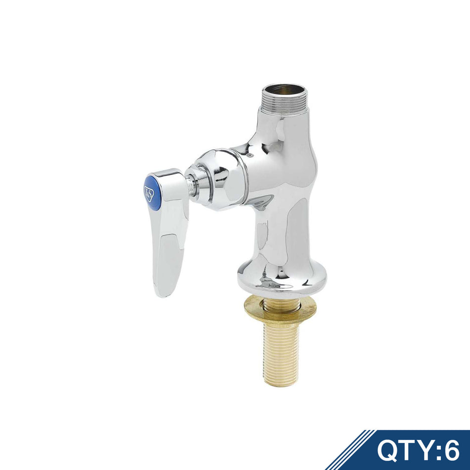 Single Pantry Swivel Base Faucet, Single Hole Base, Deck Mount, Less Nozzle (Qty. 6)