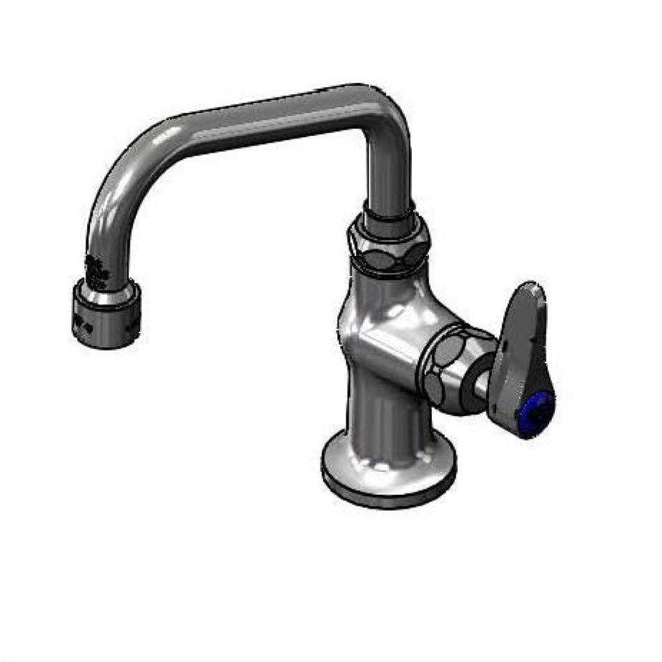 Single Temp Deck Mount Faucet w/ Cerama Cartridge & 6" Swing Nozzle W/ VR 2.2 GPM Aerator