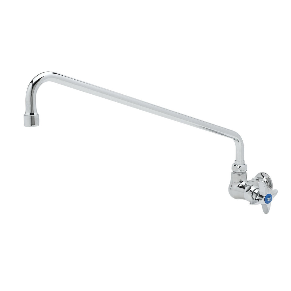 T&S B-0210 Splash Mount Faucet w/ 18" Swing Nozzle