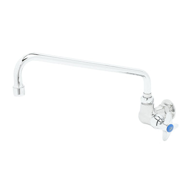 T&S Brass B-0211 Splash Mount Faucet - 12" Swivel Nozzle