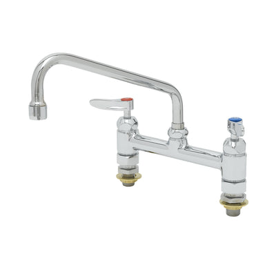 T&S Brass B-0220-61X-CCCR Pantry Faucet - Ceramas & 00CC Inlets & 10" Nozzle