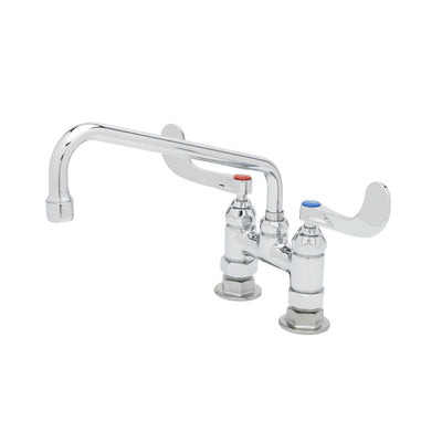 T&S Brass B-0226-V15-WH4 Pantry Faucet - 1.5 GPM VR & 4" Wrist handles