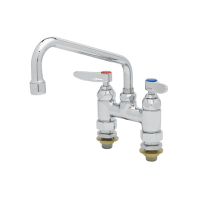 T&S Brass B-0227-CC Pantry Faucet - 4" Wall Mount & CC Inlets
