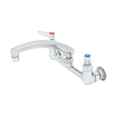 T&S Brass B-0230-0CS8 Double Pantry Swivel Base - 8" Cast Spout
