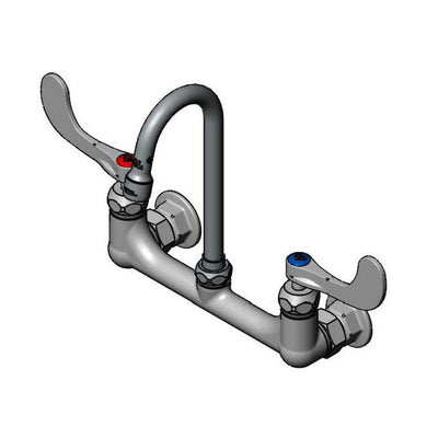 T&S Brass B-0230-187XWSC4 Pantry Faucet - Ceramas & 4" Wrist handles