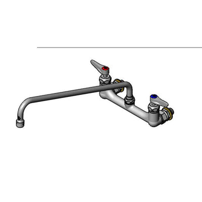 T&S Brass B-0230-CC-CR Mixing Faucet - Ceramas & 00CC Inlets