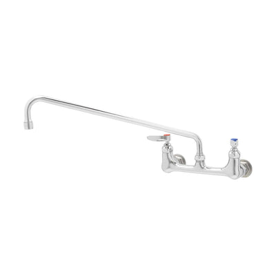 T&S Brass B-0230 Splash Mount Mixing Faucet - 18" Swivel Nozzle