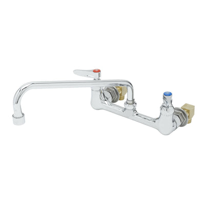 T&S Brass B-0231-VF22-EL Wall Mount Faucet - VR Aerator & Elbow Kit