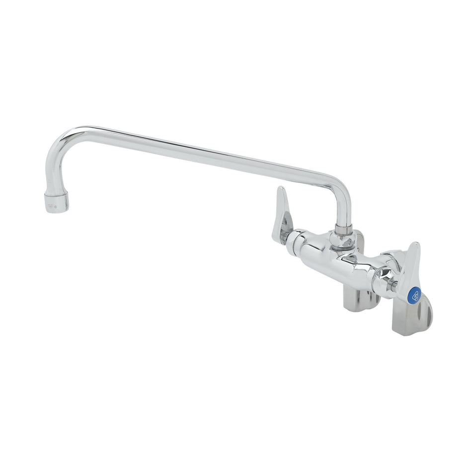 T&S Brass B-0236-CR-EK Double Pantry Faucet - Ceramas & Elbow Kit