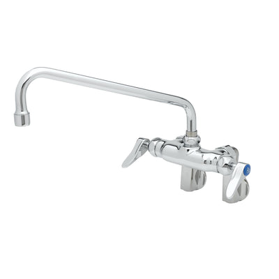 T&S Brass B-0236-CR Double Pantry Faucet - Ceramas & Adj. Centers