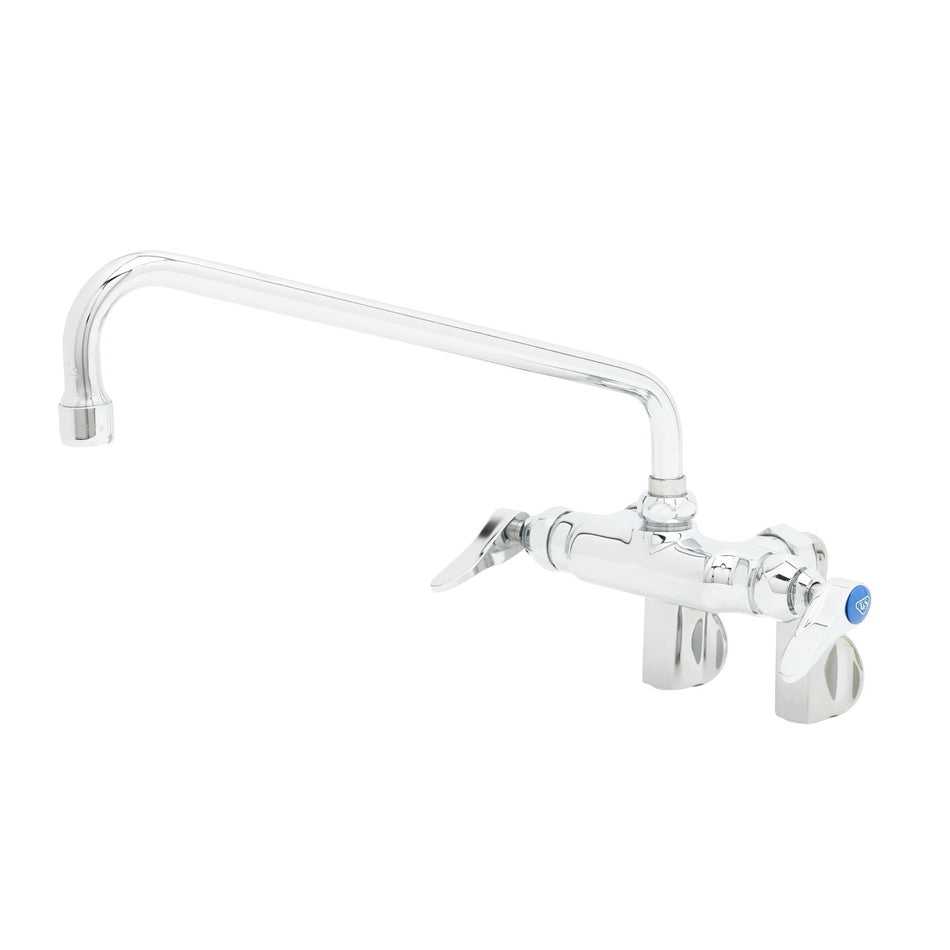 T&S B-0236 Splash Mount Mixing Faucet w/ 12" Swing Nozzle