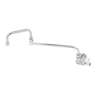 T&S Brass B-0260-CR-177F Single Temp Faucet - Ceramas & 18" Double-Joint