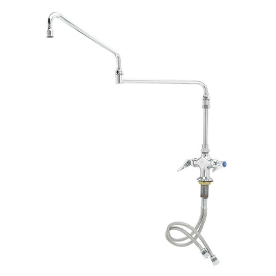T&S Brass B-0268-04 Mixing Faucet - Single Hole & 24" Double-Joint