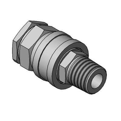 T&S Brass B-0273-QD Washdown Quick-Disconnect - Chrome