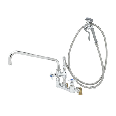 T&S Brass B-0289 Big-Flo Spray Assembly - 18" Add-On Faucet