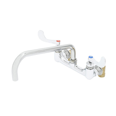 T&S Brass B-0290-14-WH4 Big-Flo Mixing Faucet - 14" Nozzle & Wrist handles
