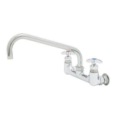 T&S Brass B-0290-CVH Big-Flo Mixing Faucet - Check Valves & 12" Nozzle