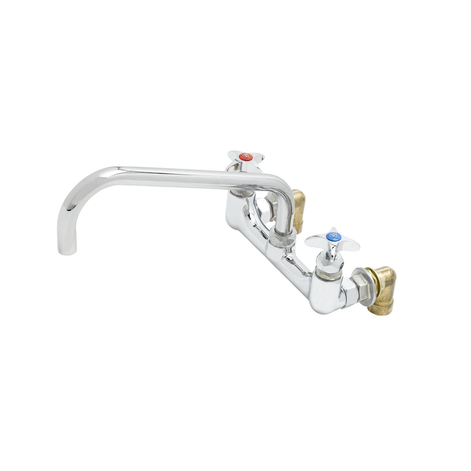 T&S B-0290 Splash Mount Pot Filler Sink Faucet w/ 12" Swing Nozzle