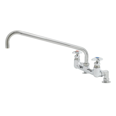 T&S Brass B-0294 Pot Filler - 18" Swivel Nozzle (Deck Mount)