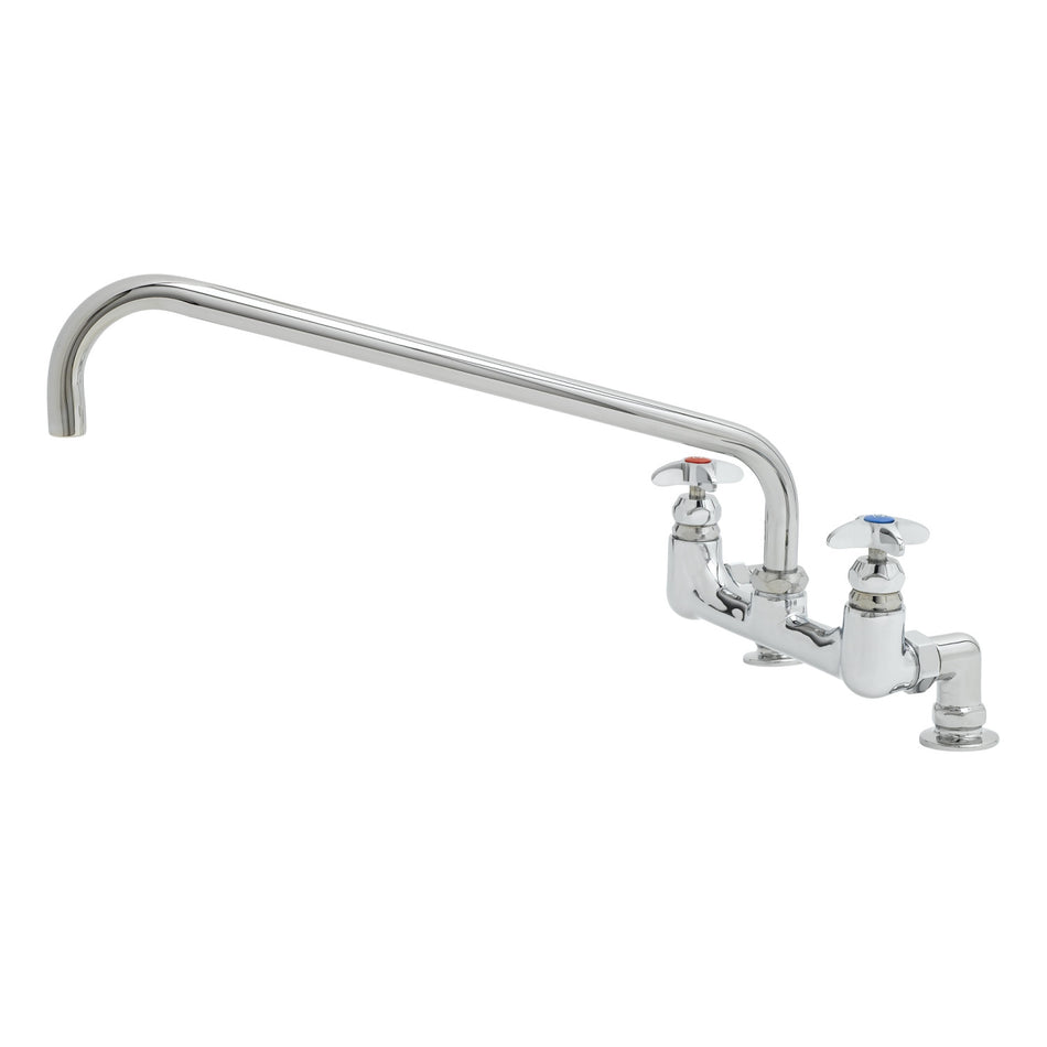 T&S B-0294 Deck Mount Pot Filler Sink Faucet w/ 18" Swing Nozzle