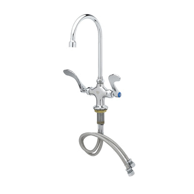T&S Brass B-0300-VR4 Deck Mount Pantry Faucet - Wrist Handles