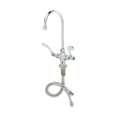 T&S Brass B-0300-WH4 Deck Mount Pantry Faucet - 4" Wrist Handles
