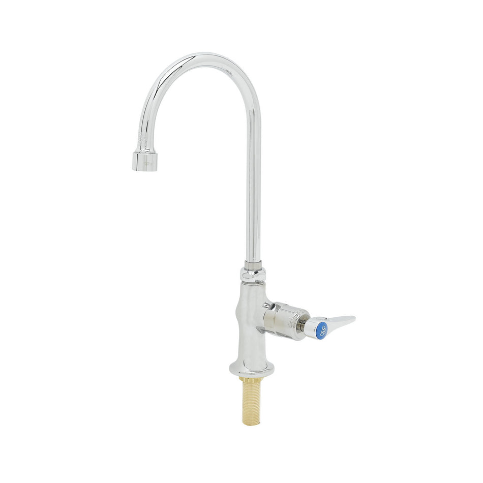 Single Temp Faucet, Deck Mount, Swivel/Rigid GN, VR Screw/Aerator, Anti-Rotation, Metering Cartridge, 2.2 GPM VR Aerator