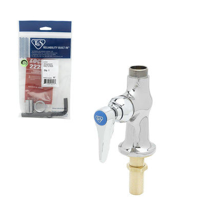 T&S Brass B-0305-LN Single Pantry Faucet Base - 1/2" NPS Thread