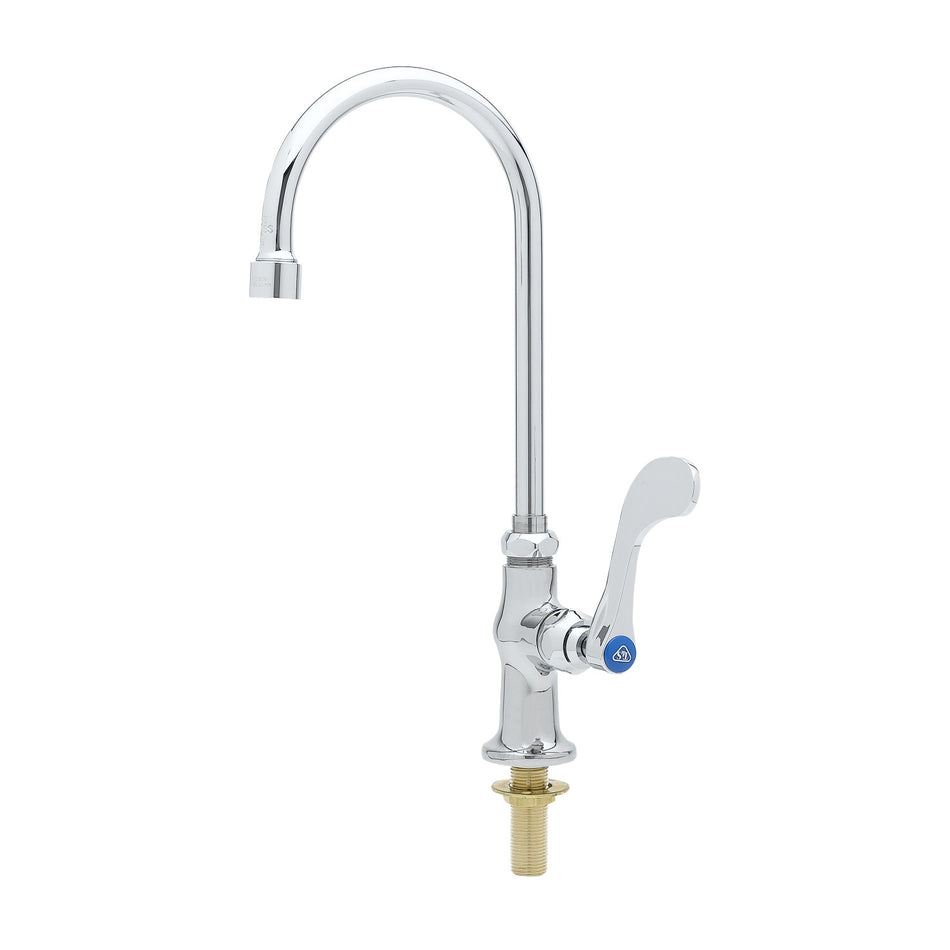Single Pantry Faucet, Eterna, Swivel/Rigid GN, 1.5 GPM VR Aerator, 4" Wrist Handle