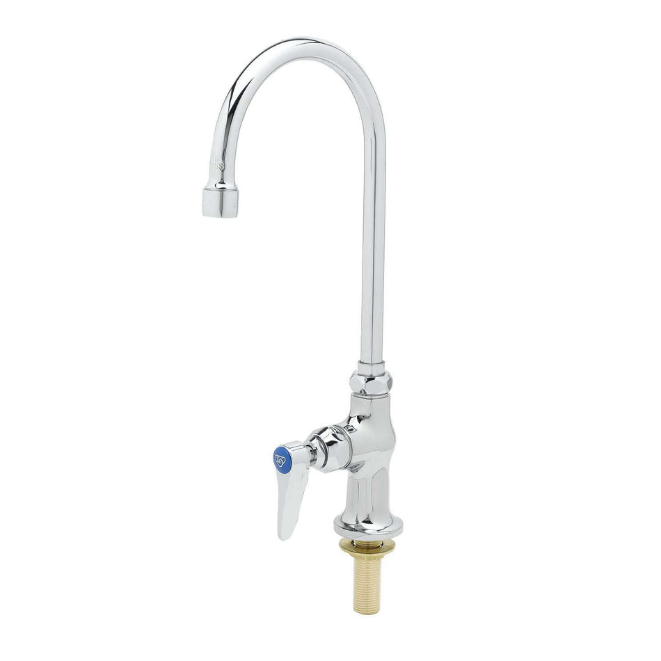 T&S B-0305 Deck Mount Pantry Faucet w/ 5 3/4" Gooseneck Nozzle