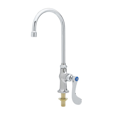 T&S Brass B-0308-04 Single Pantry Faucet - Wrist Handle & Swivel GN