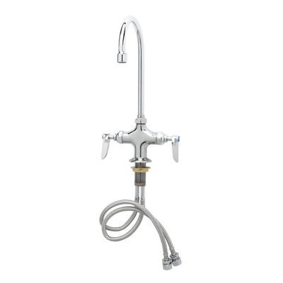 T&S Brass B-0314 Deck Mount Pantry Faucet - 8-13/16" Gooseneck