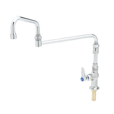 T&S Brass B-0319-01 Single Pantry Faucet - 18" Double-Joint & 4-5/8" Extension