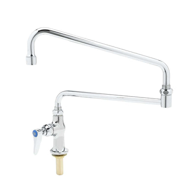 T&S Brass B-0319 Single Pantry Faucet - 24" Double-Jointed Swing Nozzle
