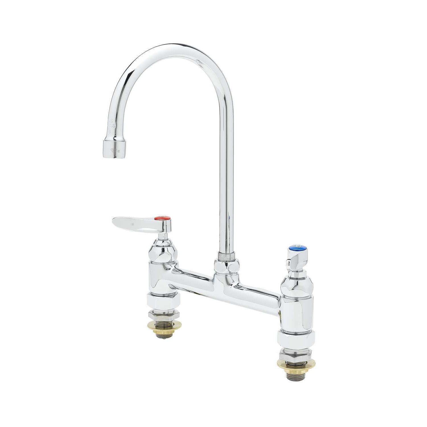 T & S Brass B-0225 Rubinetto Doppia Uso Per Dispensa, Cromo, Installazione A Ponte