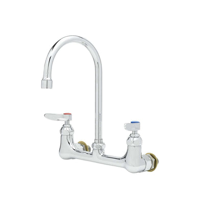 T&S Brass B-0331-CC Double Pantry Faucet - 1/2" NPT Male Inlets
